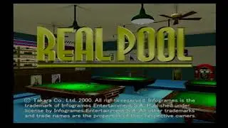 Real Pool Title Screen (PS2)