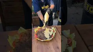6XL burger yaptık 