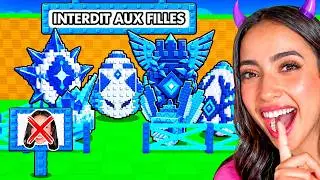 J’INFILTRE un SERVEUR réservé aux GARÇONS sur VOL UN ŒUF !