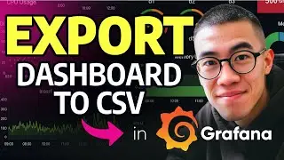 How to EXPORT Grafana DASHBOARD to CSV (Step by Step)