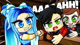 CREEPY PUPPET  IS AFTER US... Roblox Amber Alert!