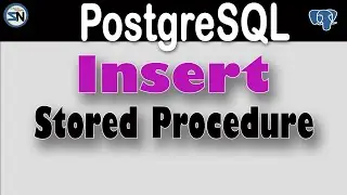 Insert Stored Procedure for Postgresql. Step-by-step instructions to build your first procedure.