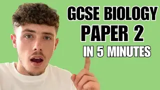 GCSE Biology Paper 2 in 5 Minutes | Everything You Need to Know (Combined and Triple Science AQA)