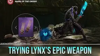 Trying Lynx's Epic Weapon - Shadow Fight Arena