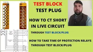 TEST BLOCK TEST PLUG FOR PROTECTION RELAYS.TEST BLOCK ELECTRICAL
