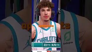 😂 LaMelo loves his opponents