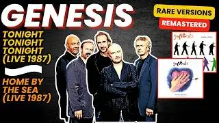 Genesis : home by the sea and tonight tonight tonight live 87 REMASTERED (the invisible series)