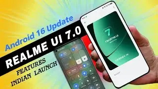 Realme UI 7.0 Update Notification panel Rollout ⚡ Realme UI 7.0 Indian Launch & Top Features