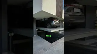 Seine Garage zerquetscht plötzlich sein Auto 😳