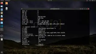 Creating and deleting logical volumes