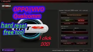 OPPO || VIVO || Qualcomm hard reset free tool 2021 just 1 click