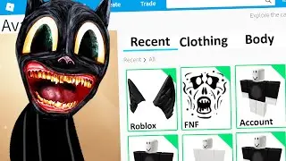 MAKING FRIDAY NIGHT FUNKIN CARTOON CAT a ROBLOX ACCOUNT (FNF)