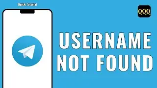 HOW TO FIX TELEGRAM APP USERNAME NOT FOUND