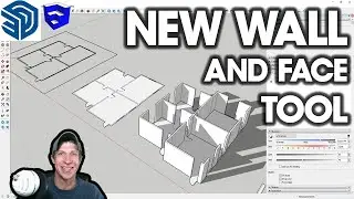 Easy Face Creation and Extrusion in SketchUp with FACEUP!