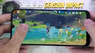Samsung Galaxy A50 Genshin Impact Gaming test 2024
