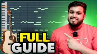 How To Make Realistic Guitar Melody (From Start To End) - FL Studio With Kurfaat