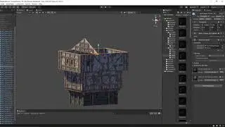 Modular Medieval Houses Pack - Build Demonstration Unity 3D