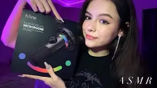 ASMR 👅MOUTH SOUNDS AND TRIGGERS🌈 on THE FIFINE K658 MICROPHONE 🎤