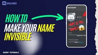 How to make your name invisible on discord (Working Method)