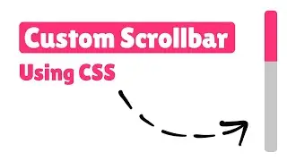 CSS Custom Scrollbar in 60 seconds! 