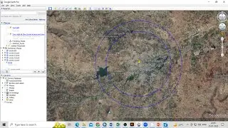 RS & GIS QA35 Easy Buffer Zone Creation in Google Earth Pro: A KML Circle Generator Tutorial