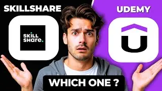 Skillshare vs Udemy Comparison 2025 | Best Online Learning Platform