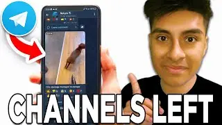 How To Find Telegram Channels You Left! - Tutorial