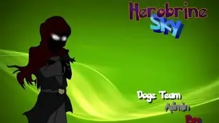Herobrine Sky & Ground - Doge Team Admin Evo Battle!