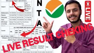 🔴⚠️jee mains 2025 session 2nd live result checking 😱|Live jee mains 2025 april final answer key out💯