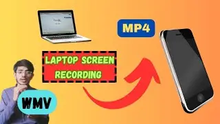How to convert WMV to MP4 videos|Laptop screen Recording|TechisTech