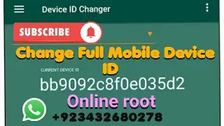Change Device ID Full Mobile | new method | Fix 7 days Ban | fix 10 years ban