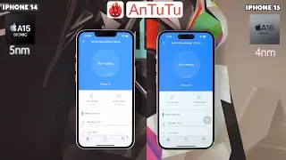 iPhone 15 vs iPhone 14 Antutu Comparison | Apple A16 Bionic vs Apple A15 Bionic