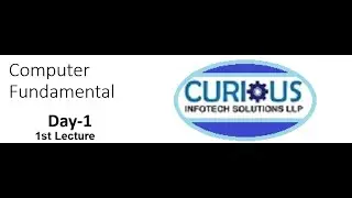 Day-1/1st Lecture Computer Fundamental