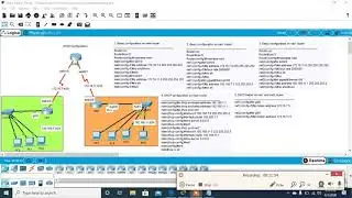 DHCP configuration and Static routing on Cisco Packet Tracer