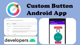 How to make custom button in android app 2022 | android studio | kotlin