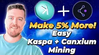 Mine 2 Coins at Once? Kaspa + Canxium Setup Guide 🚀