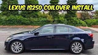 Finally lowering my Lexus IS250 on Tein Coilovers