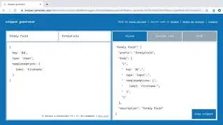 Create Visual Studio Code snippets with snippet-generator