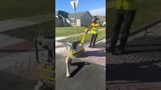 So sieht Asphalt plötzlich wie Pflaster aus!