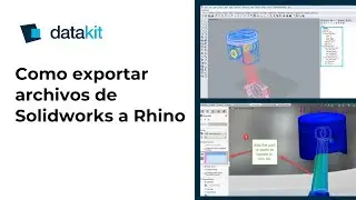 Learn how to export SolidWorks files to Rhino with DataKit
