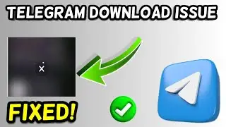 Telegram download Problem Fix | Telegram media download problem