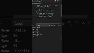 Python: how to quickly connect two lists in Python using zip? [PL]