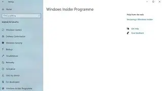 Windows Insider Settings page blank in Windows 10/11 | FIX Windows Insider Program Not Working