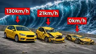 Je dois survivre à un Tsunami avec une voiture ÉCLATÉE...