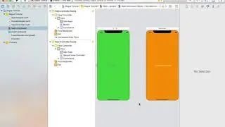 How to open new view controller with button click in Xcode Swift - iOS app Tutorial