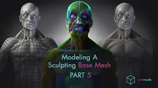 Mastering Anatomy For 3D Artist: Modeling A Sculpting Base Mesh In Maya Part 5 – Refining The Head