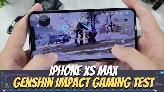 iPhone Xs Max Genshin Impact Gaming test Max Setting | Apple A12 Bionic