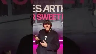 James Arthur secures second Number 1 album with Bitter Sweet Love 🏆 #Shorts #JamesArthur