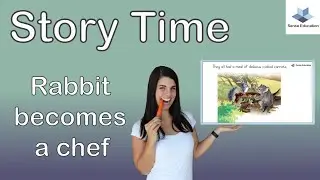 Rabbit Becomes a Chef | Read Aloud Story for Children || Sense Education