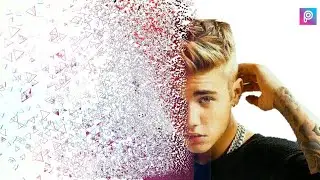 PicsArt Dispersion effect | PicsArt editing tutorial 2018|picsart brust effect